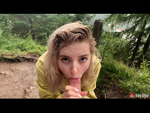 ❤️ Meisje slikt sperma na een publieke pijpbeurt - Eva Elfi ❤ Sluts at us ❤
